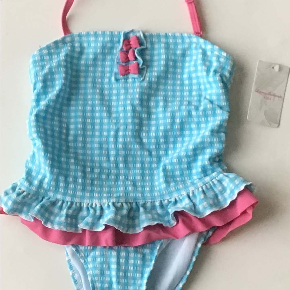 Tommy Bahama girls one piece swim suit